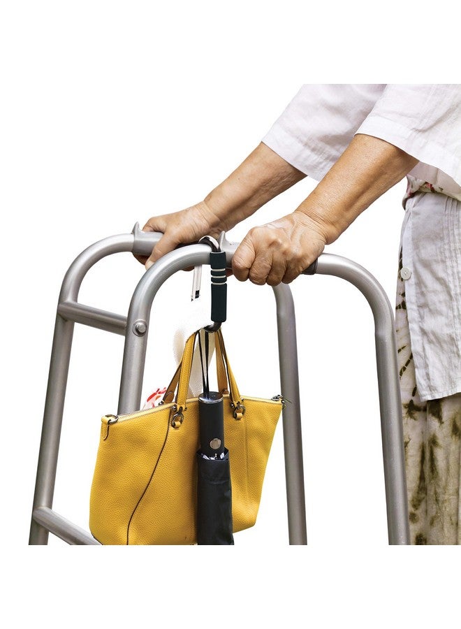 Little Chicks Jumbo Stroller Buggy Organizer Hooks Clip - Purse and Diaper Bag Hanger for Stroller - Suitable for Most Strollers, Wheelchairs, and Shopping Carts - 1 Pack - Image 4