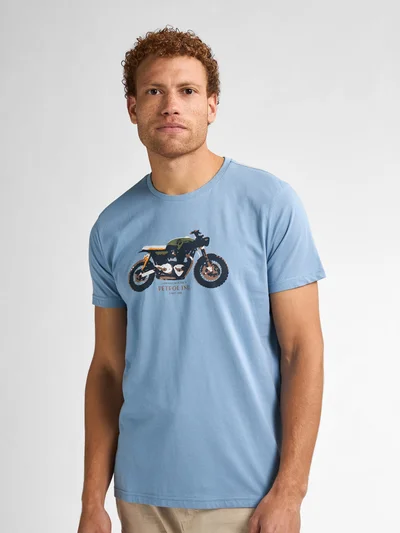 بترول اندستريز تيشيرت رجالي بأكمام قصيرة