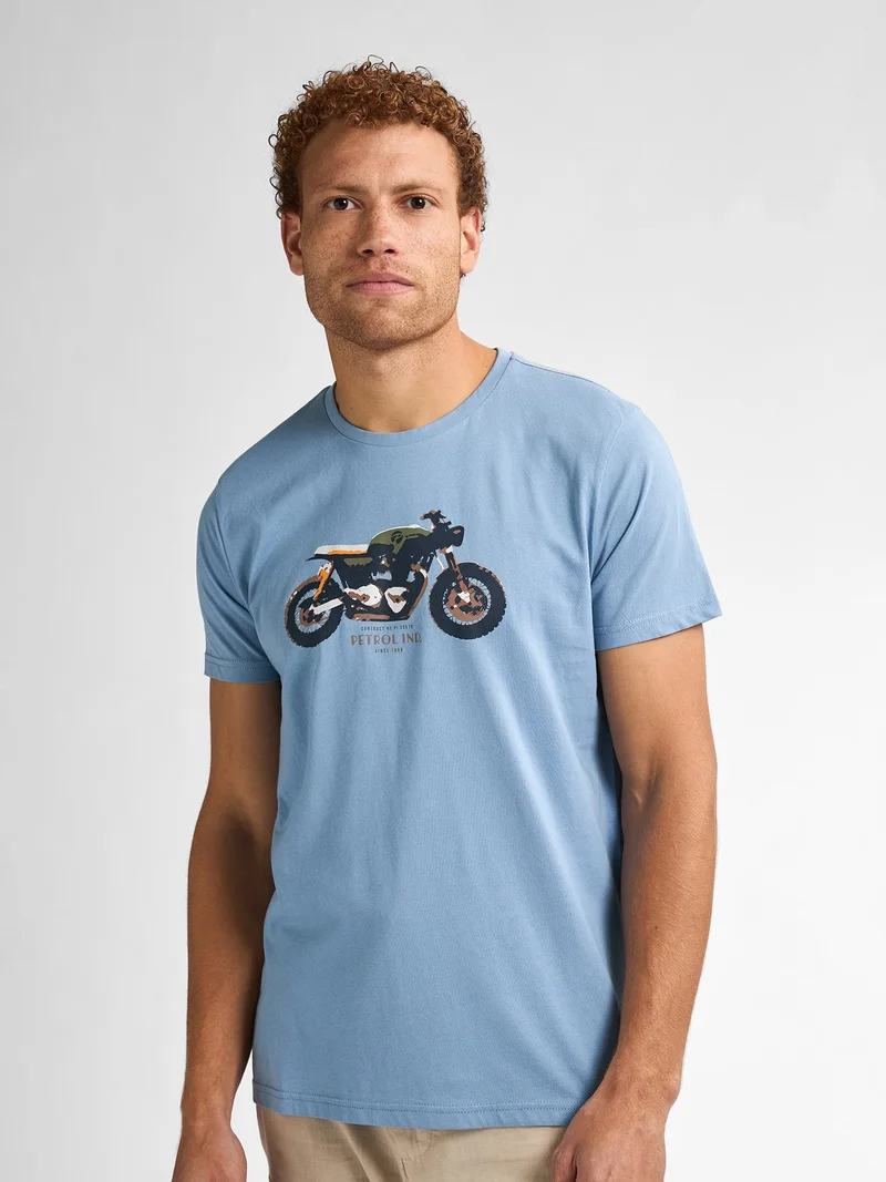 بترول اندستريز تيشيرت رجالي بأكمام قصيرة