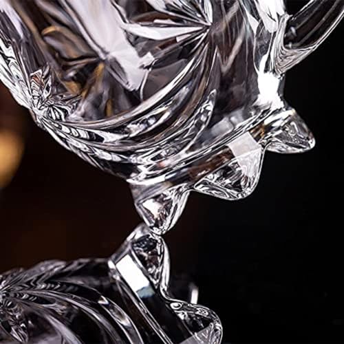 VILON Italian Premium Glass Tea Cup Set | Coffee Mugs with Handle Transparent Drinking Cup for Milk, Cappuccino, Hot Chocolate & Cold Beverages | 150ml| Set of 6 (Star Teacup 150ML 6) - Image 5