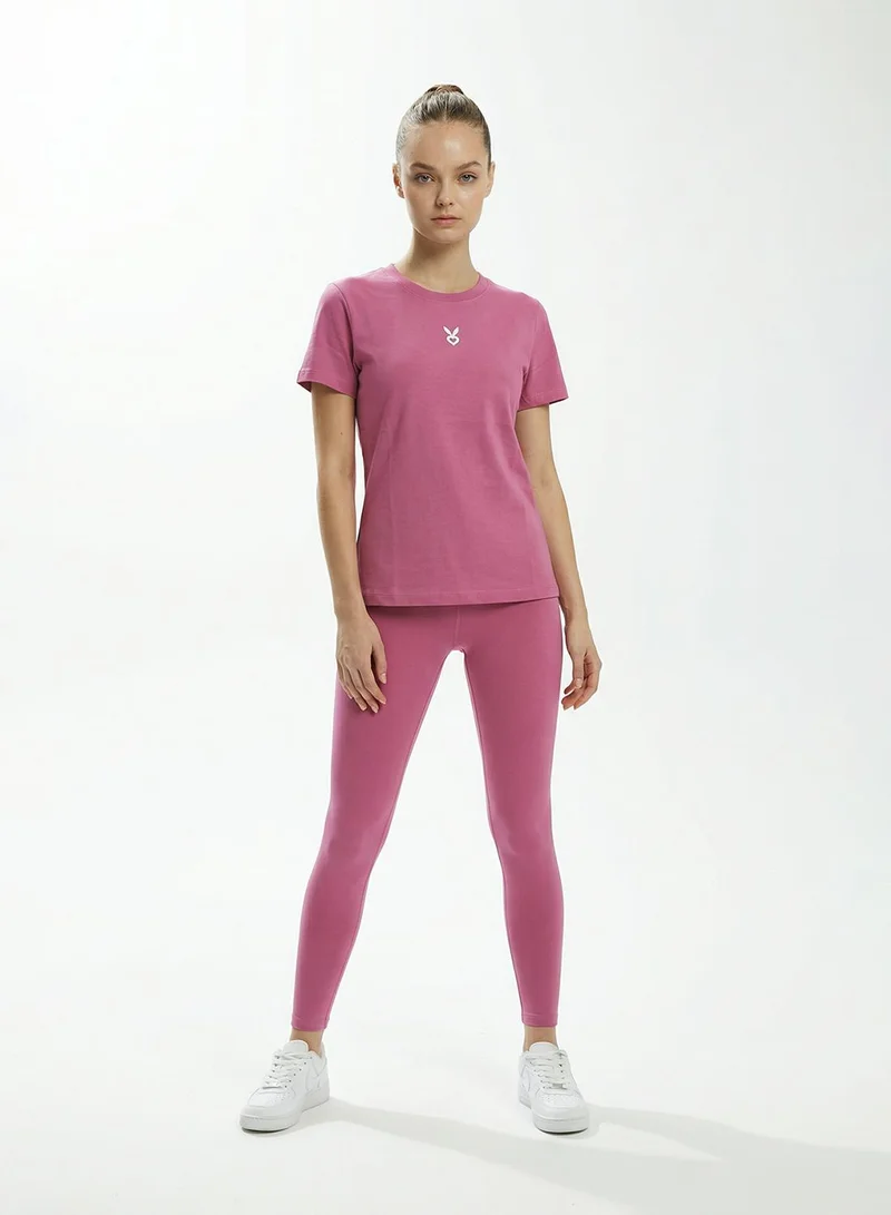 كارديو باني Women's Regular Fit T-Shirt with Logo Print