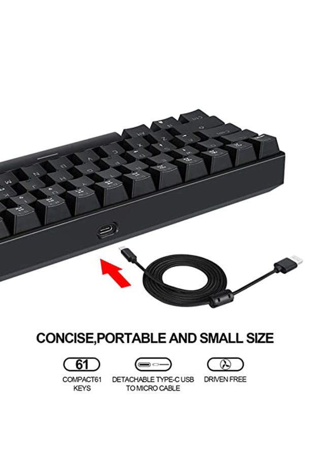 RGB Mechanical Gaming Wired Keyboard - Image 5