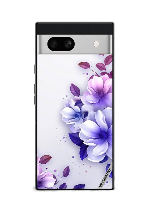Protective Case Cover For Google Pixel 7a Flower Design Multicolour