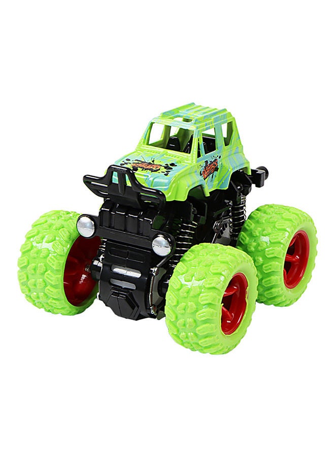 NIBEMINENT Four-Wheel Drive Off-Road Vehicle Model Car Toy Green