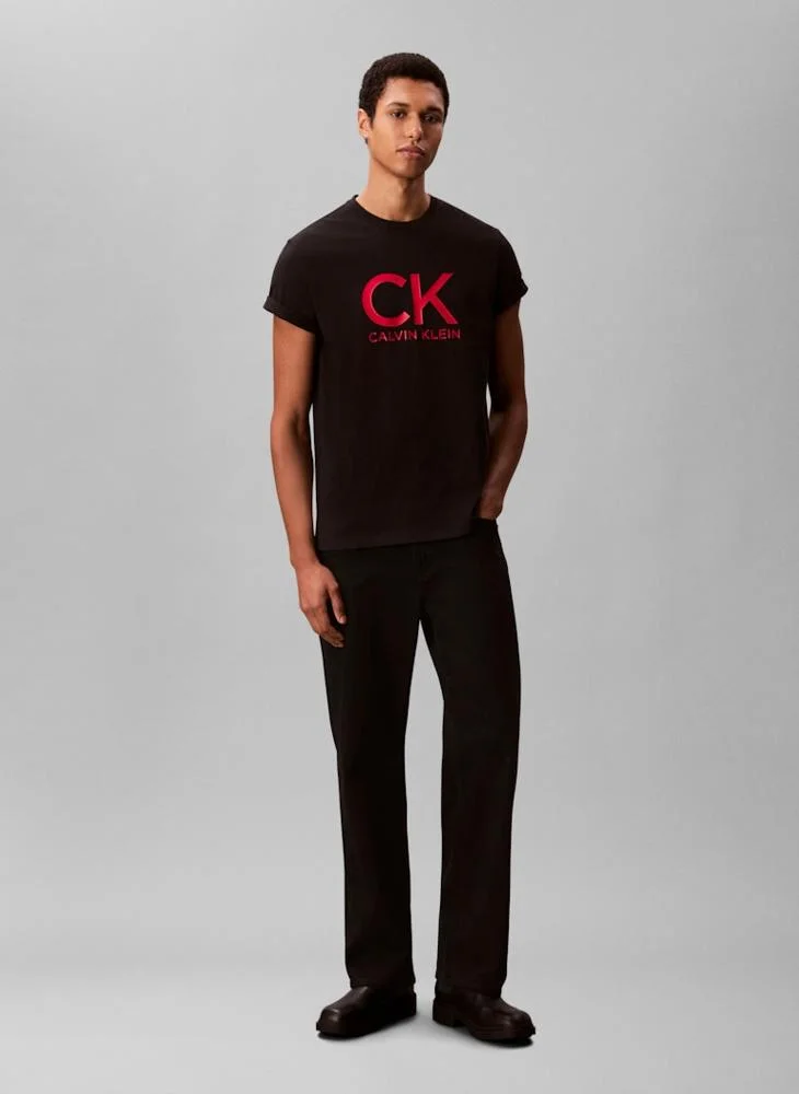 Calvin Klein Jeans 30S Graphic Crew Neck T-Shirt