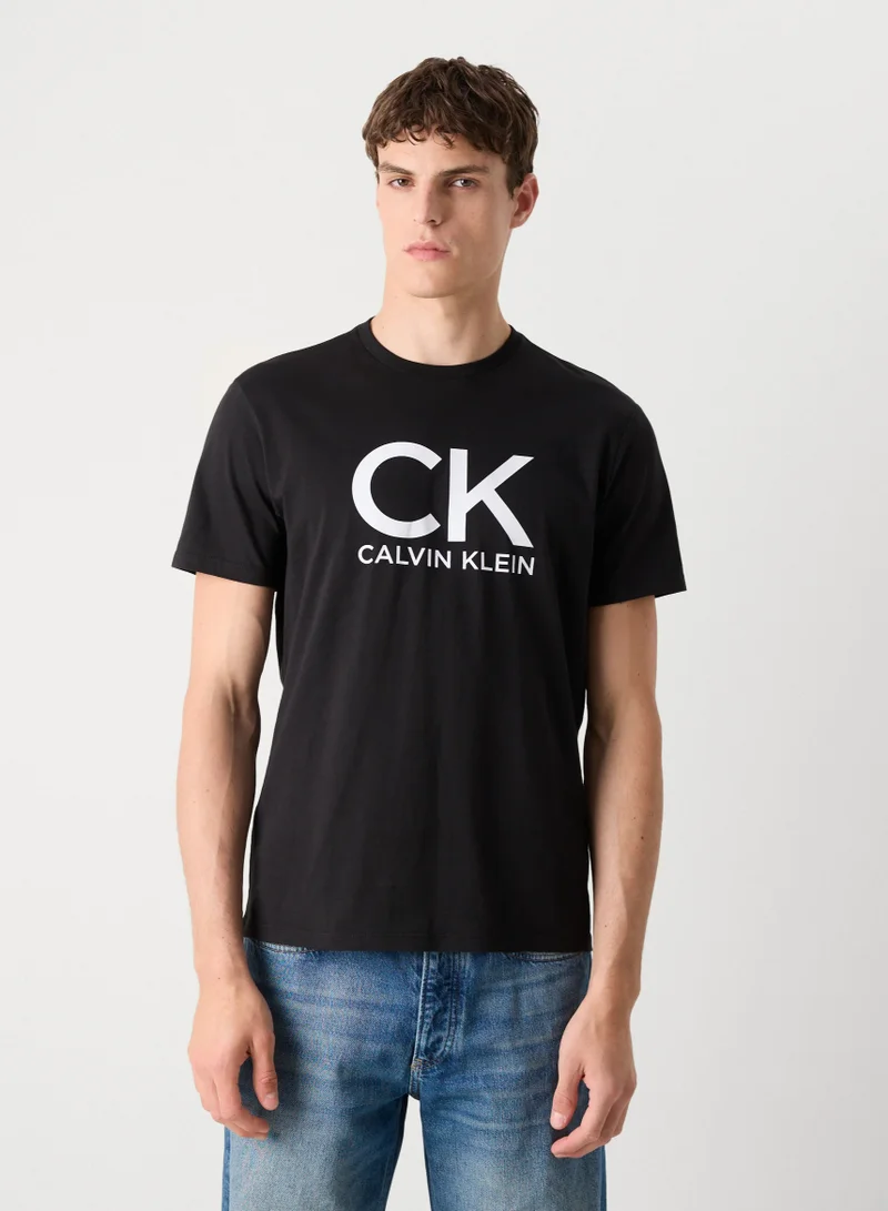 Calvin Klein Jeans 30S Graphic Crew Neck T-Shirt