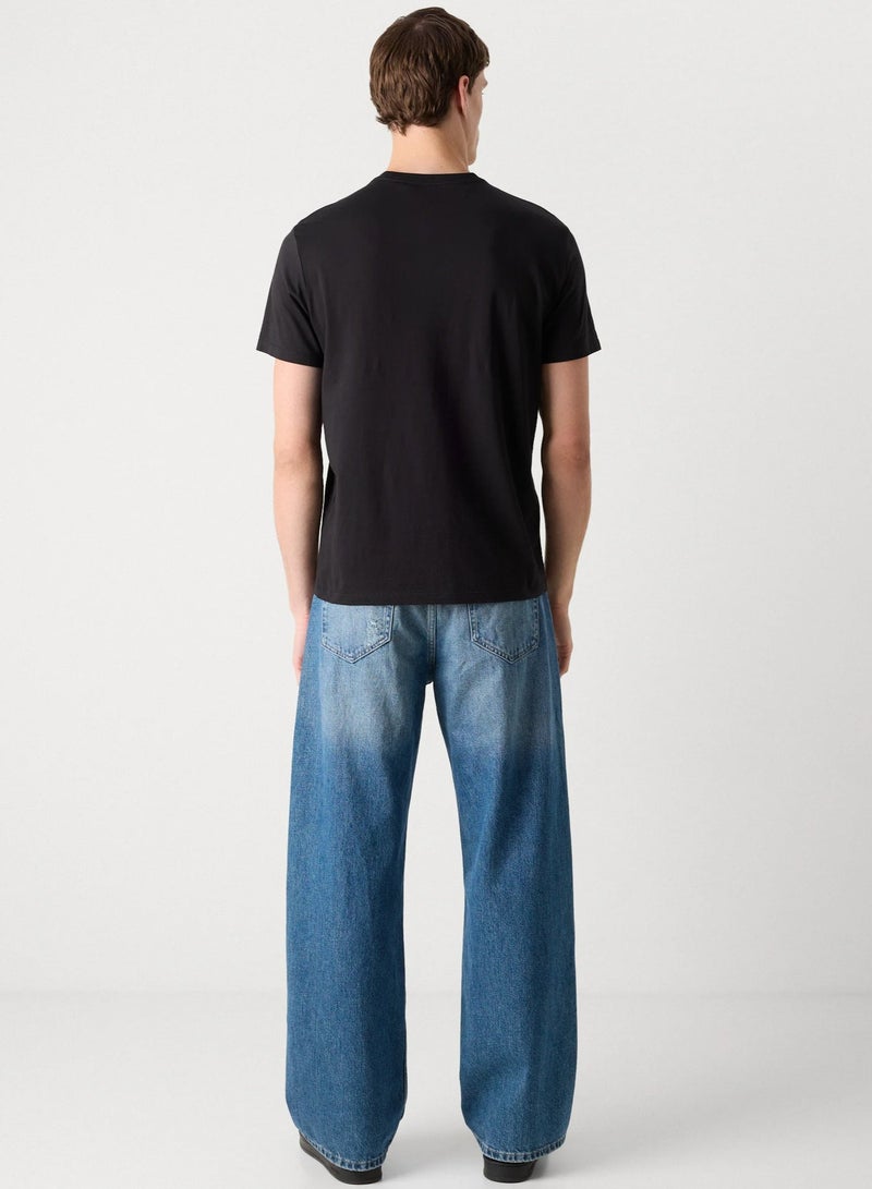 Calvin Klein Jeans 30S Graphic Crew Neck T-Shirt - Image 2