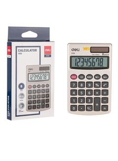 Deli 8-Digit Dual Power Calculator  - Image 1