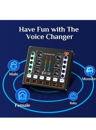 Live Sound Card, M8 Mini Audio Mixer Board, DJ Mixer, for Music Recording Karaoke Singing Broadcast & Live Stream - pzsku/Z6950C0810AB48B4A038CZ/45/_/1736350518/efcda284-27b7-47bd-a85e-d2c9c055cd70