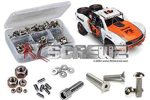 RC Screwz RCScrewZ Stainless Steel Screw Kit for Traxxas Unlimited Desert Racer. Replacement for RC Car Rusted and Stripped Screws  Quality Upgrade  Assembled in USA. 380+ piece for Traxxas Kit 85076-4 -tra086 - Image 2