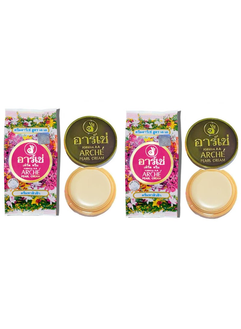 Arche Pack of 2 Pearl Cream - Image 1