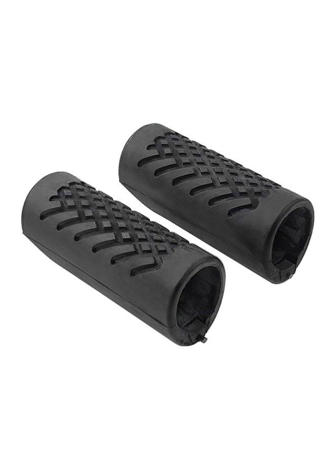 GZYF Motorcycle 1.25" Highway Crash Bar Engine Guard Rubber Cover Guard Slider Compatible with Harley Dyna FXD, Softail FLST FXST, Touring FLHT FLHR FLHX FLTR FLHTCUTG FLHXXX - Image 1