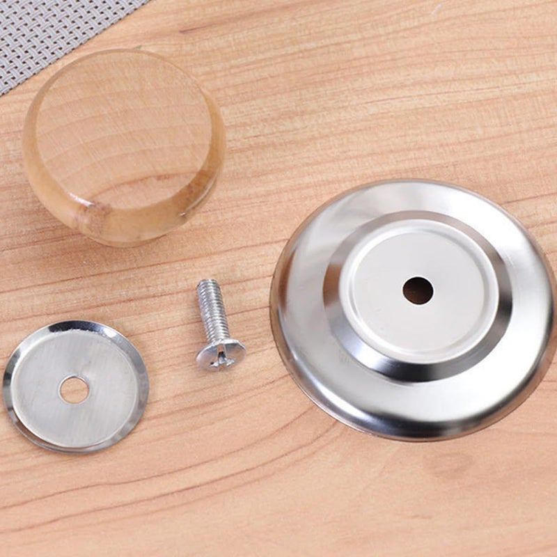 Wooden Pot Lid Knobs 10pcs Replacement Handles for Pan and Kettle Covers Sturdy Kitchen Grip - Image 5