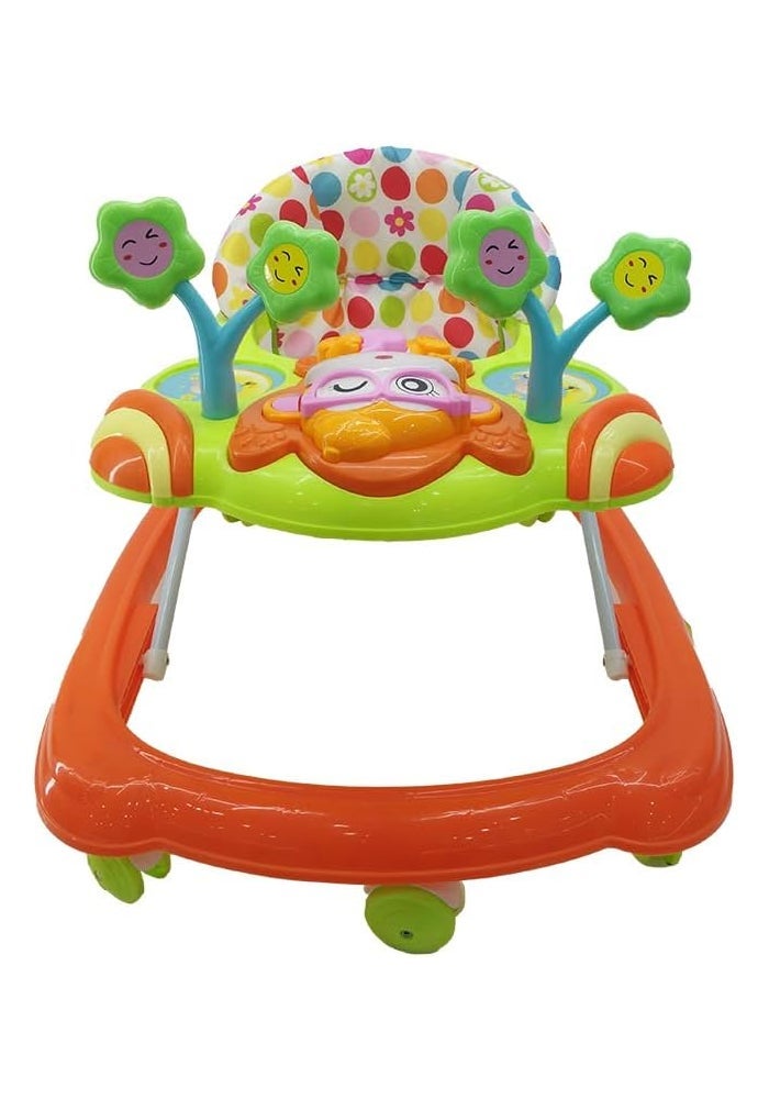 United 602-2 Great Design Baby Walker with Music, Green