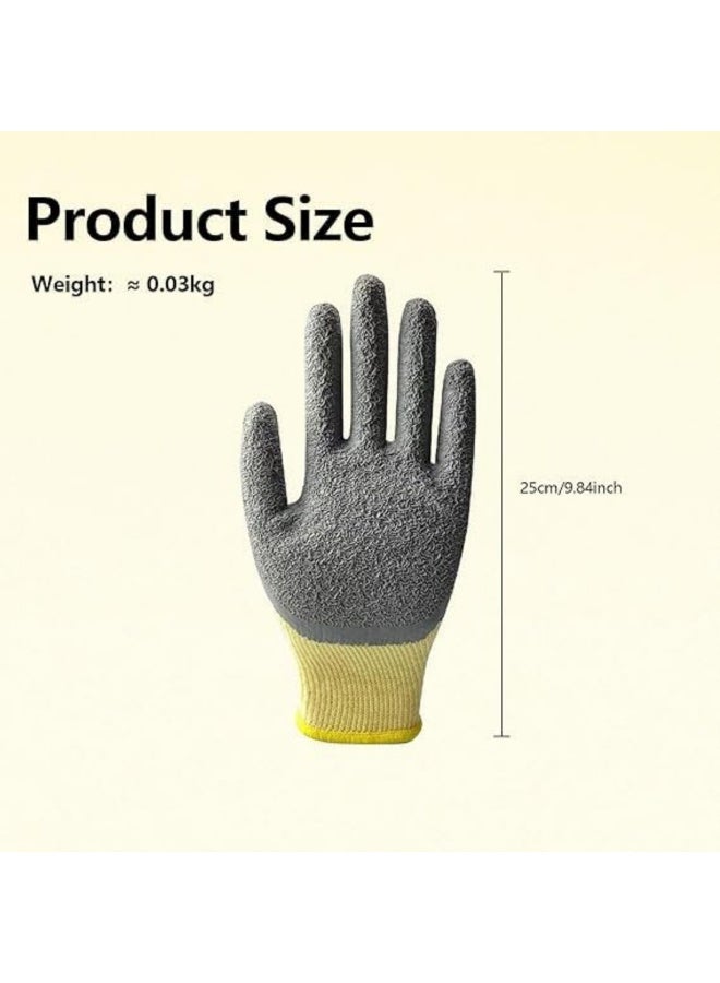 KASTWAVE Insulated Electrical Gloves - 400v High Voltage Resistance, Flame Retardant Work Gloves for Electricians, Rubber Non-Slip Design, Shock & Cut Protection, Perfect for Electrical Men's Gifts - Image 1