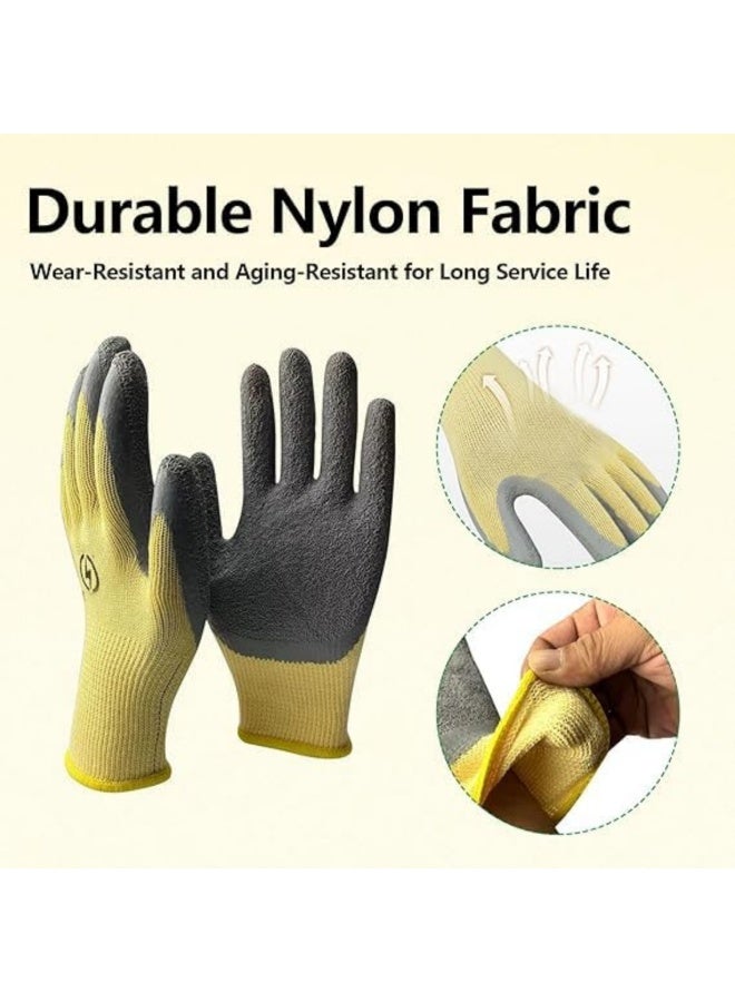KASTWAVE Insulated Electrical Gloves - 400v High Voltage Resistance, Flame Retardant Work Gloves for Electricians, Rubber Non-Slip Design, Shock & Cut Protection, Perfect for Electrical Men's Gifts - Image 3