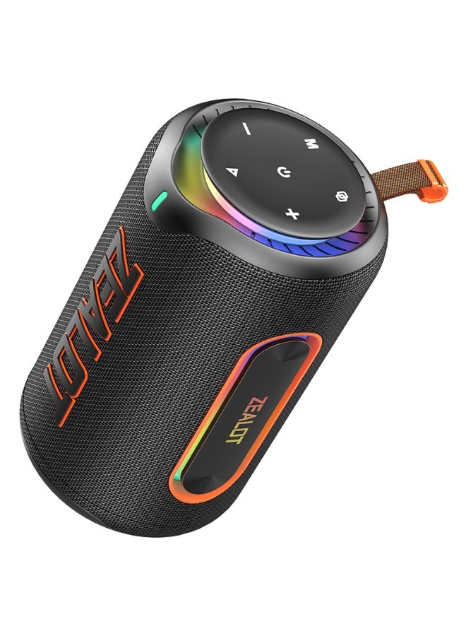 ZEALOT MP1 60W Bluetooth Speaker Portable Outdoor Speakers Stereo Deep Bass Subwoofer Waterproof 8000mAh Battery For 36 Hours Playtime For Smartphone/ Laptop/ Tablet/ TV/ PC