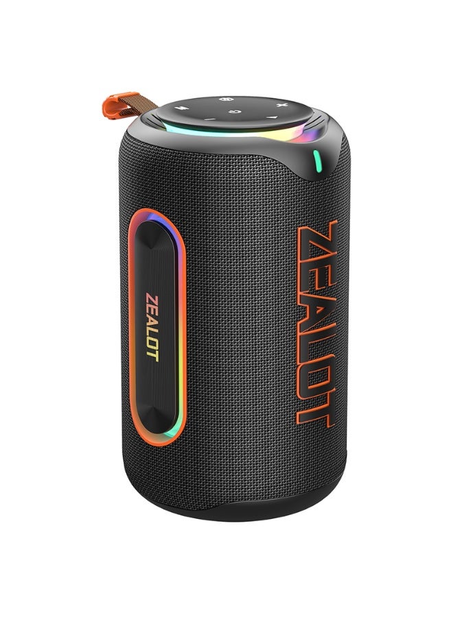 ZEALOT MP1 60W Bluetooth Speaker Portable Outdoor Speakers Stereo Deep Bass Subwoofer Waterproof 8000mAh Battery For 36 Hours Playtime For Smartphone/ Laptop/ Tablet/ TV/ PC - Image 2