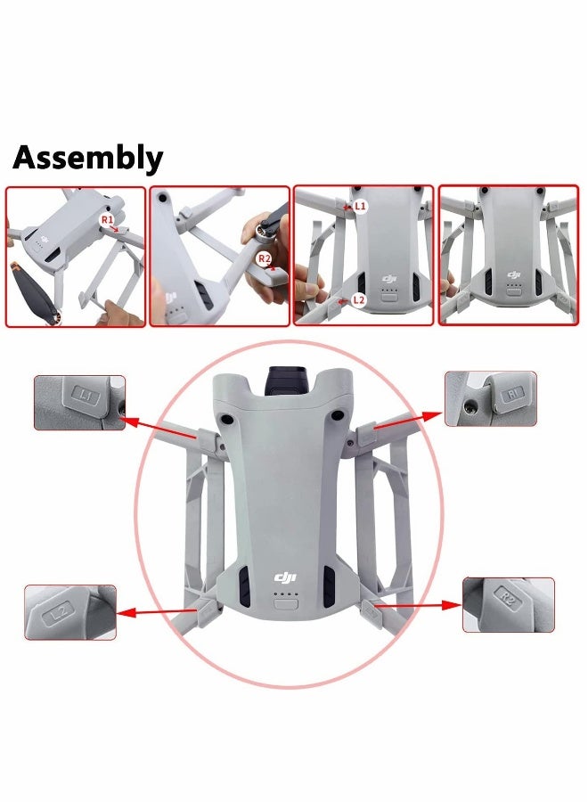 Mini 3 Pro Landing Gear for DJI Mini 3 Pro Drone, Extended Leg Kit Protector for DJI Mini 3 Pro RC Drone Accessories - Image 2