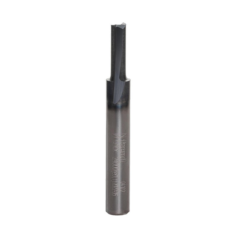 Freud 04-102: 3/16" (dia.) Double Flute Straight Bit with 1/4" shank, 1/2" carbide height - Image 1
