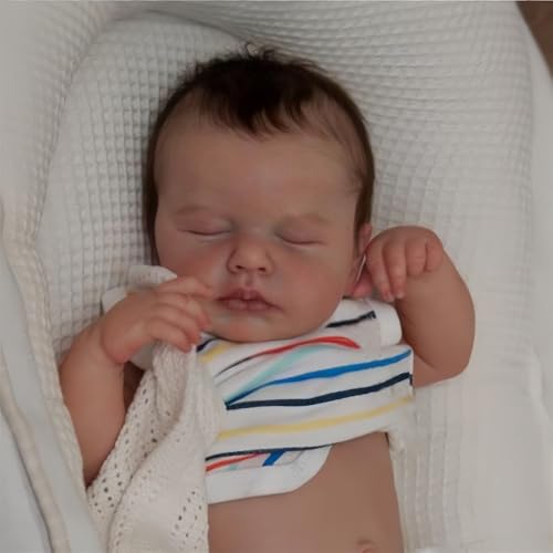 OYESY 20 Inch Lifelike Reborn Baby Dolls Girl Realistic Newborn Baby Full Body Soft Vinyl Real Life Dolls Toddler Baby Doll Birthday Festival Gift Set for Kids Age 3 - Image 5