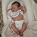OYESY 20 Inch Lifelike Reborn Baby Dolls Girl Realistic Newborn Baby Full Body Soft Vinyl Real Life Dolls Toddler Baby Doll Birthday Festival Gift Set for Kids Age 3 - Image 2