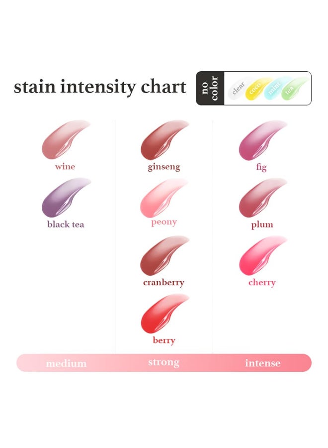 نوني زيت الشفاه الكوري - Appleberry  طويل الأمد ، مرطب ، سحب ، تنشيط الشفاه الجافة ، مقاوم للماء ، لا تقشير ، ترطيب ، تغذية كريستال واضحة ، 0.12 فلور أوز - Image 4