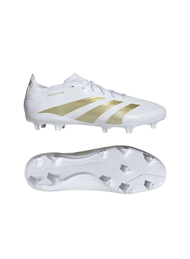 Adidas Predator League Fg White Football Shoes 3.5