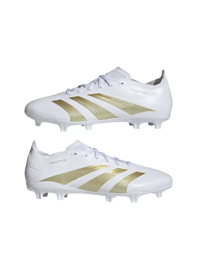 Adidas Predator League Fg White Football Shoes 3.5