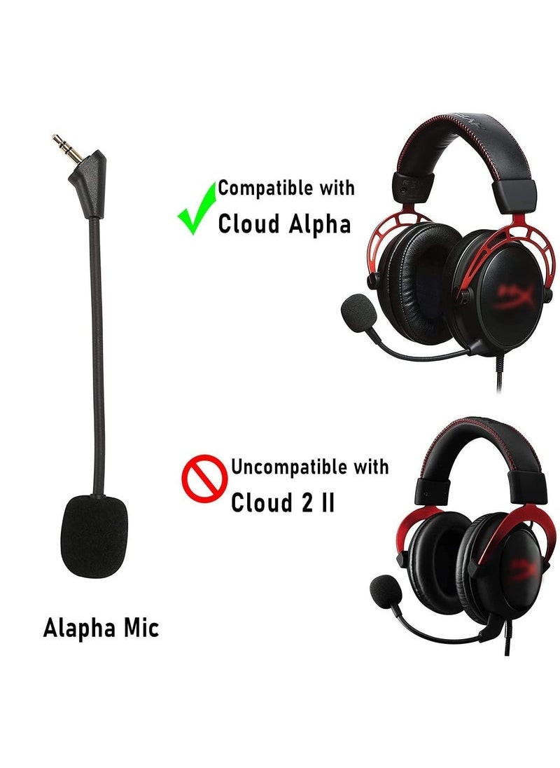 Generic Detachable Mic Replacement for Kingston HyperX Cloud Alpha Gaming Headset (3.5mm)  - Image 2