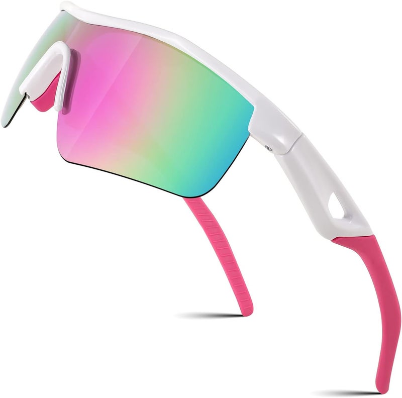 FEISEDY Kids Teens Baseball Polarized Sunglasses Sports TR90 Frame Boys Girls Cycling B2454 - Image 1