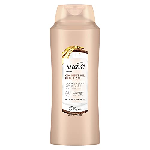 Suave Professionals Repairing Conditioner For Soft and Smooth Hair Coconut Oil Infusion Hair Conditioner for Moisture 28 oz - Image 1