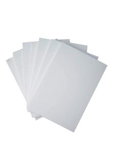 Maxi 25-Piece Foam Boards 70x100cm Size White 5mm Thickness  - Image 1