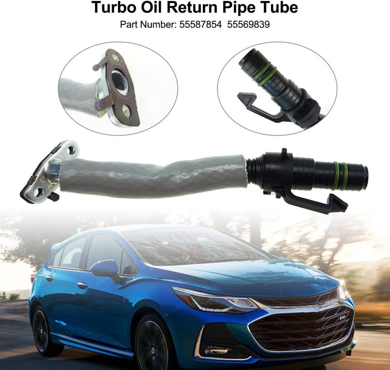 TIKSCIENCE خط عودة زيت التيربو TIKSCIENCE لسيارات شيفروليه كروز، سونيك، تراك، بويك إنكور 1.4 لتر - Image 2