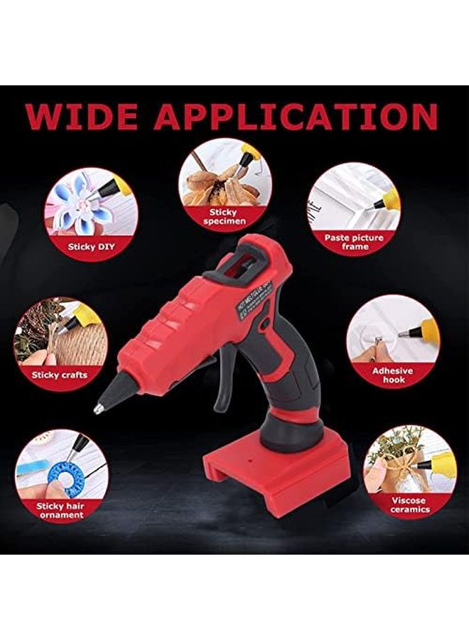 18V Cordless Hot Glue Gun Fast Heating Anti Drip Nozzle for DIY Crafts Home Repairs - Image 3