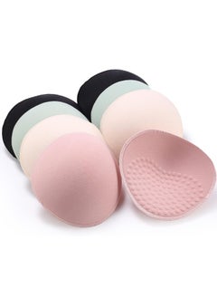 Bra Pads Inserts, Chest Pad for Sports Bra, Cups Inserts Sew Removable Bikini & Swimwear, L
