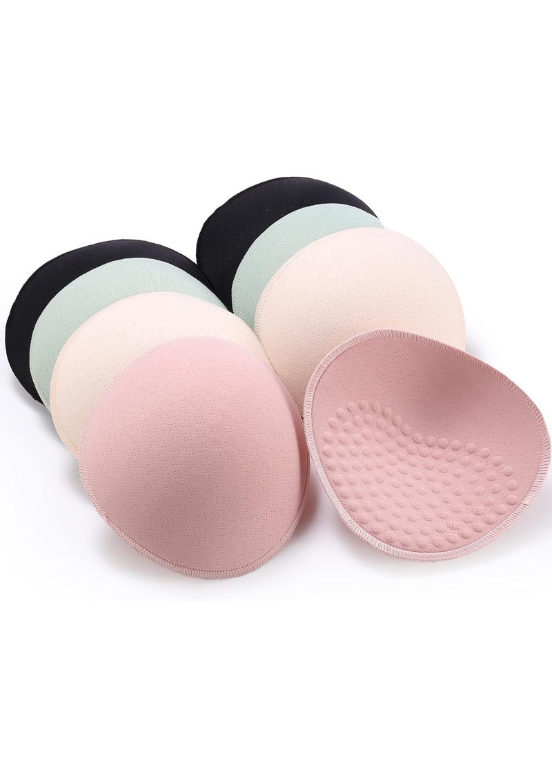 SYOSI - Bra Pads Inserts, Chest Pad for Sports Bra, Cups Inserts Sew Removable Bikini & Swimwear, L - Image 1