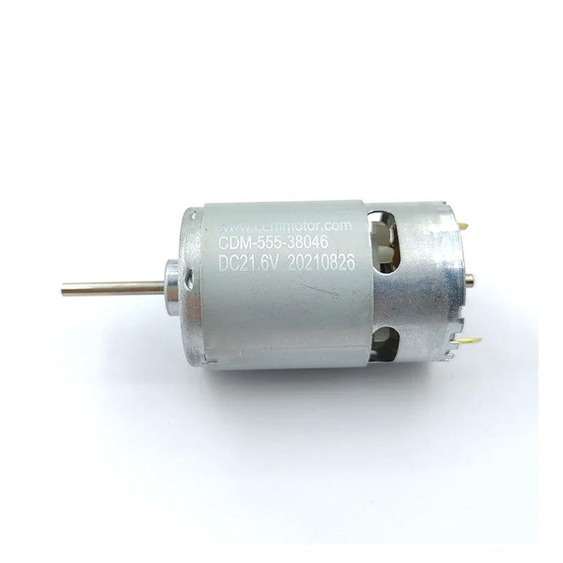 RS 555 36mm مشغل إلكتروني تيار مستمر 12 فولت 24 فولت 13000 دورة في الدقيقة سرعة متوسطة كراسي كريات أمامية - Image 3