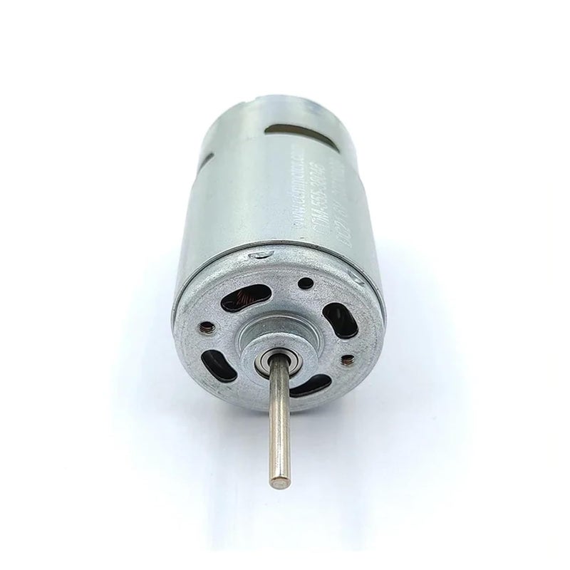 RS 555 36mm مشغل إلكتروني تيار مستمر 12 فولت 24 فولت 13000 دورة في الدقيقة سرعة متوسطة كراسي كريات أمامية - Image 4