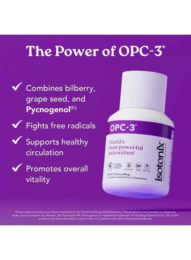 Isotonix OPC-3 Isotonix - Antioxidant Supplement - Pycnogenol, Grape Seed Extracts, Bilberry, Red Wine & Pine Bark Extracts - for Heart & Circulatory Support - 90 Servings - Image 2