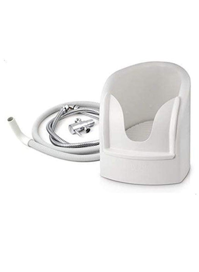 Shop N Cart Foot Washer Bathroom Portable Automatic Wash Basin Prayer Plastic Muslim  - Image 2