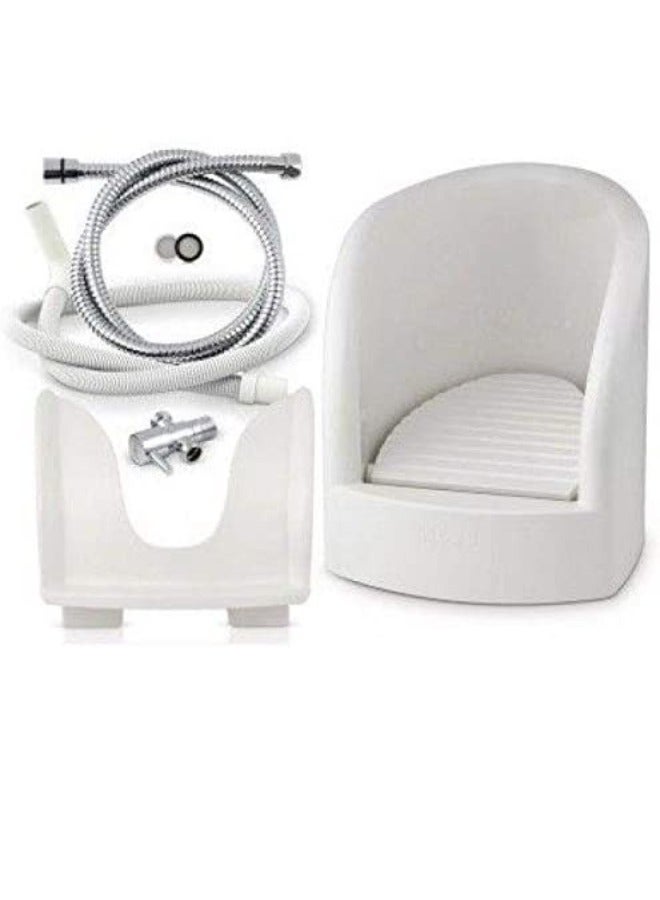 Shop N Cart Foot Washer Bathroom Portable Automatic Wash Basin Prayer Plastic Muslim  - Image 3