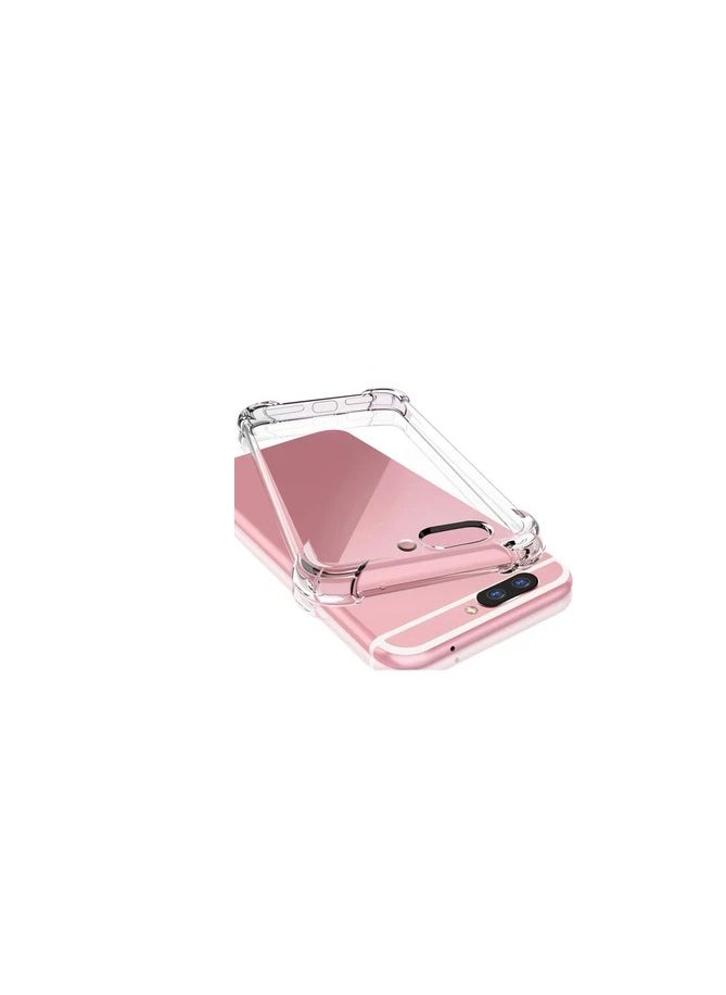 Generic - iPhone 7 Plus Case,iPhone 8 Plus Case,Crystal clear Cover Case [Shock Absorption] with Transparent Hard Plastic Back Plate and Soft TPU Gel Bumper (clear) - Image 1
