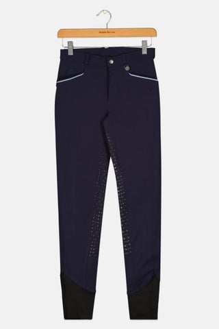 Kids Girl Regular Fit Textured Pull On Pants, Navy Blue - pzsku/Z6952678A69FBA89A494AZ/45/1750688267/d4b739f3-6299-42f5-ada4-73a84d2f45aa