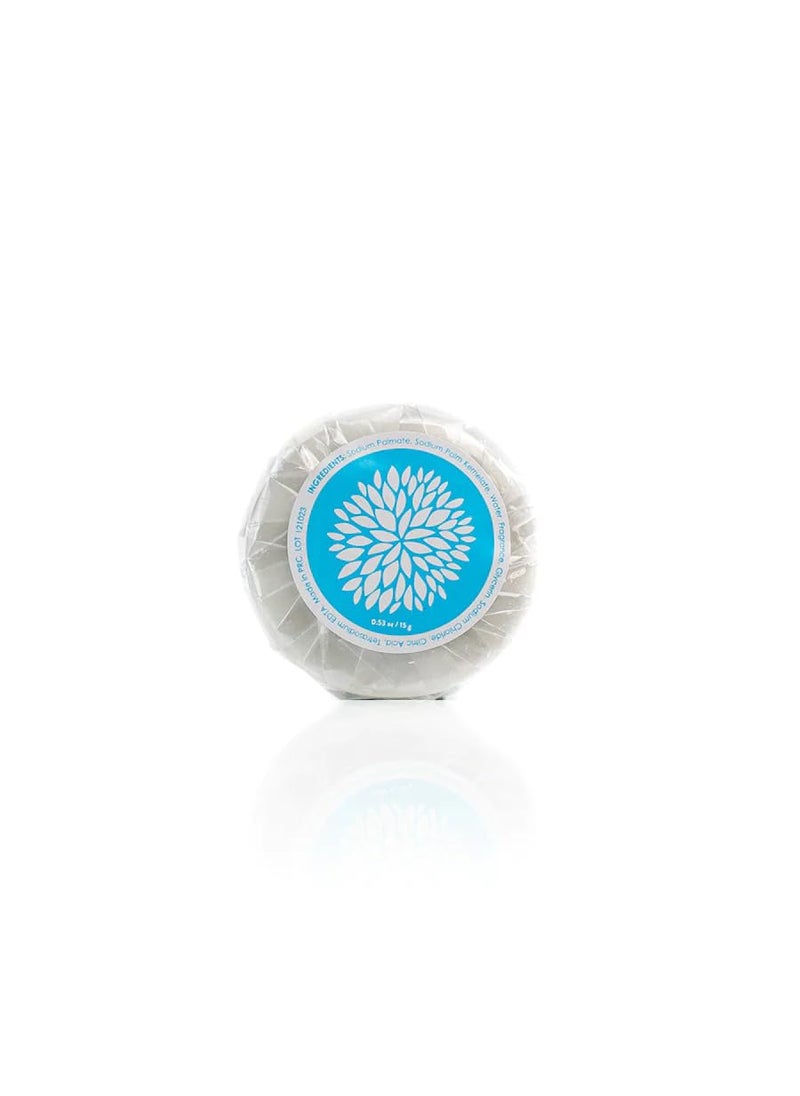 world amenities Blu Cleansing Bar 05 oz  Round Shape Lemon Scented Bath Soap  400 Pack 