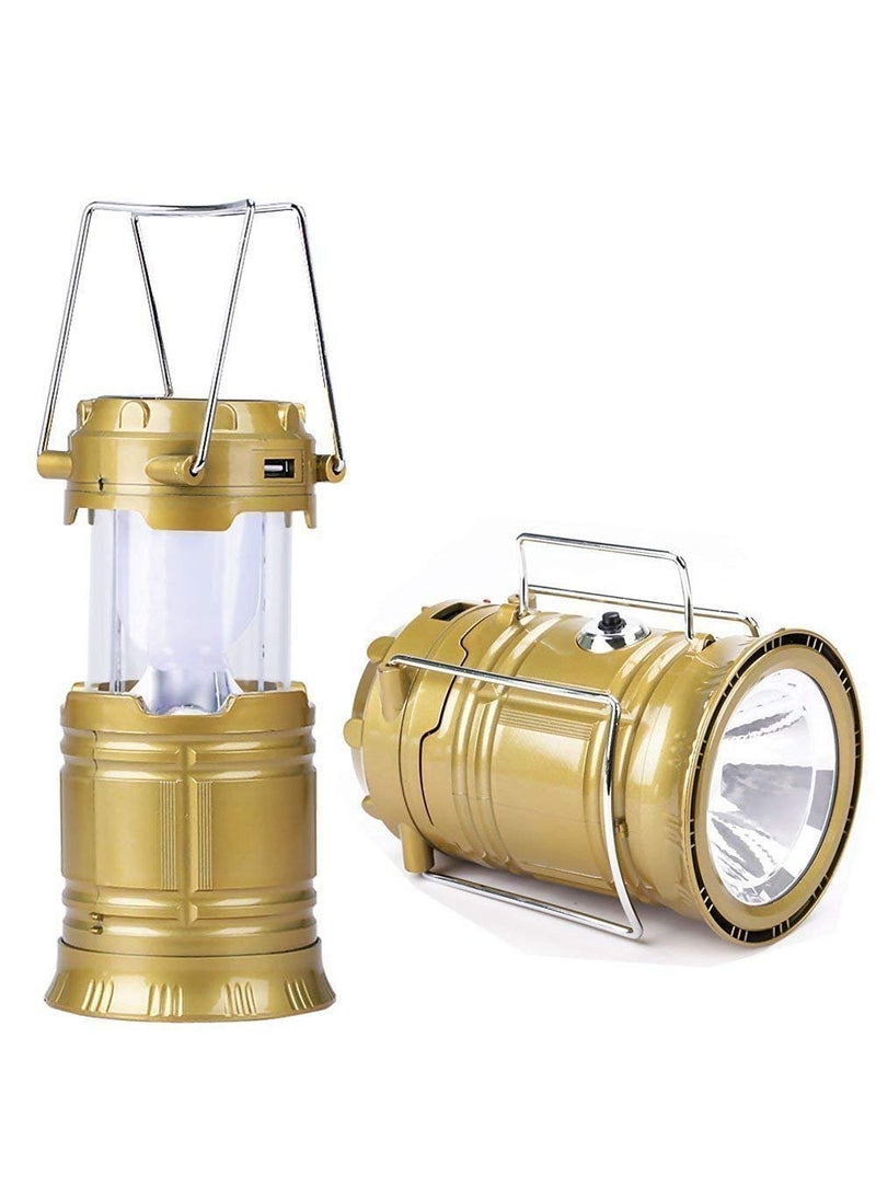 KD ZONE KDZONE 6 Plus 1 Led USB Mobile Charging Lithium Battery Operated Solar Emergency Light Color Will Be As Per StockPlastic Multi Pack of 1  - Image 1