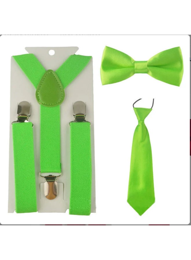 New Sling Adult Men's X-shaped Sling Plain Sling Bow Tie Square Scarf Flap Pocket Pants Square Set Logo