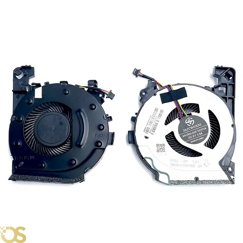 او اس مروحة معالج متوافقة مع HP Pavilion 15-CX 15-CX0020NR 15-CX0030NR 15-CX0056WM 15-CX0058WM 15-CX0060TX 15-CX0061TX 15-CX0077WM - يسار + يمين - 5 فولت - من os - Image 2