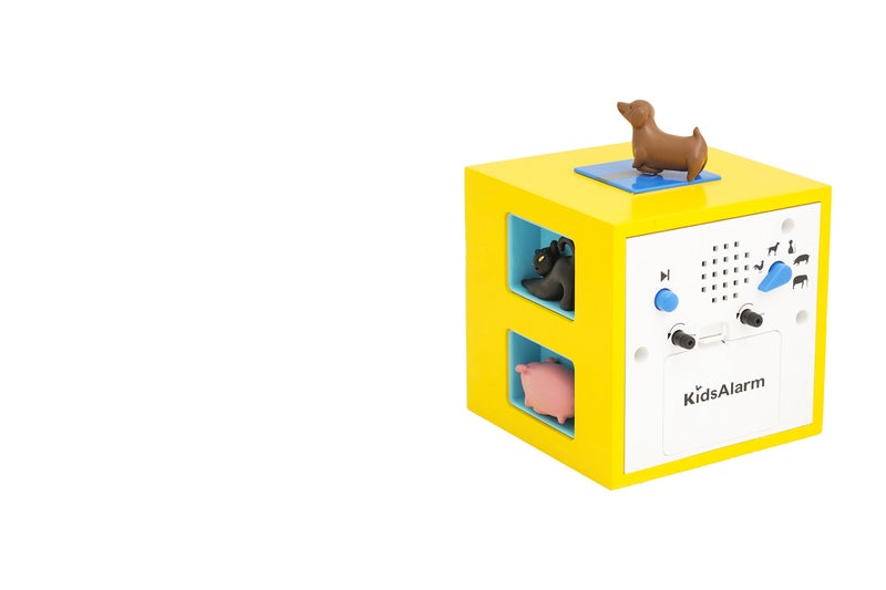 KOOKOO KidsAlarm Yellow, with 5 Different Farm Animals and Their Wake-up Calls (Natural Field Recordings) - Image 4