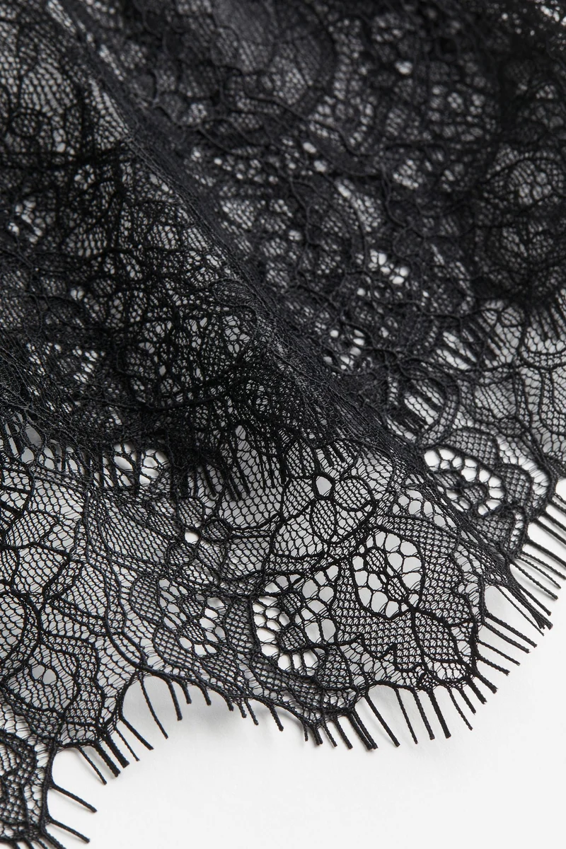 اتش اند ام Lace Strappy Crop Top